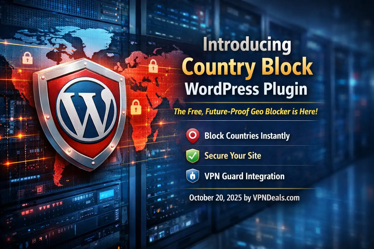 Introducing Country Block WordPress Plugin: The Free, Future-Proof Geo Blocker is Here!